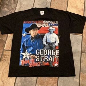 George Strait 2007 tour shirt sz. M